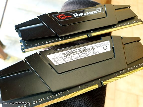 DDR4 GSKILLS 3200 8GB 2SLOT