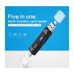 Mini Card Reader Type-C/USB 2.0 Micro SD TF OTG Smart Memory Card Adapter