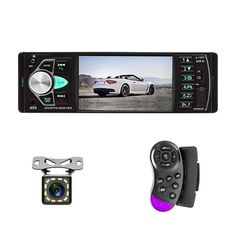 MAZI ME CAMERA A2065A3 Autoradio 4.1 Car Radio 12V 1Din Audio Stereo FM BT Steering Wheel Remote Control Intelligent Dynamic Reverse Camera