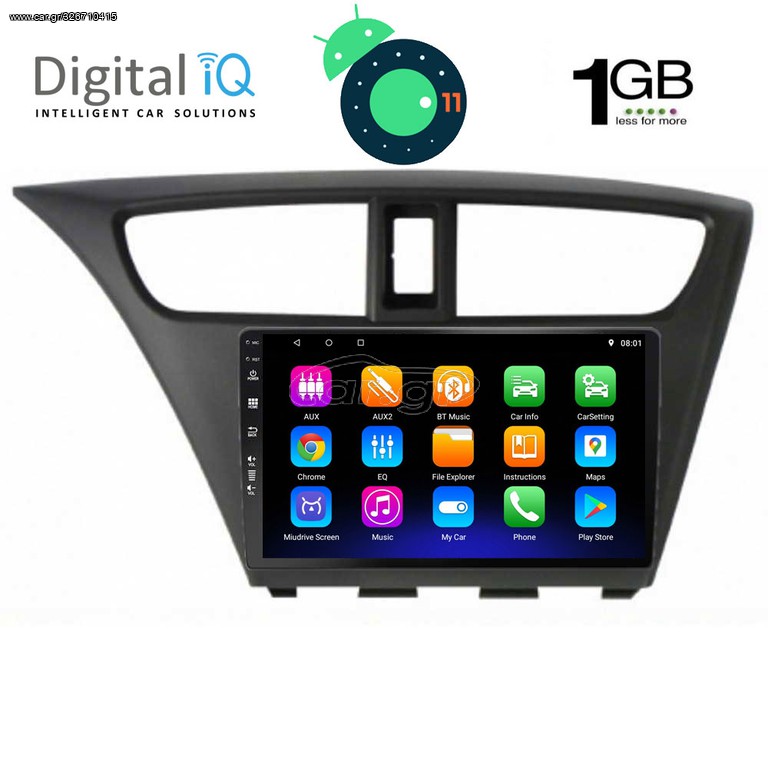 MULTIMEDIA TABLET OEM HONDA CIVIC mod. 2012-2016