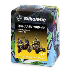 ΛΑΔΙ ATV 4T 10W-40 SILKOLENE QUAD SYNTHETIC ESTER BASED ΣΥΣΚ. 4L