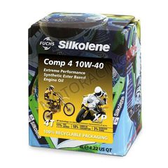 ΛΑΔΙ ΜΗΧΑΝΗΣ 4T 10W-40 SILKOLENE COMP 4 XP SYNTHETIC ESTER BASED ΣΥΣΚ. 4L