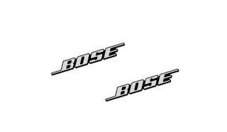 Σετ Αλουμινένια εμβλήματα BOSE (2τμχ)