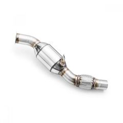 Downpipe με καταλύτη της RM Motors για BMW E81,E82,E87,E88,116d,118d,120d,123d / E60,E61 520d / E84 X1 18d,20d / E90,E91,E92,E93 316d,318d,320d N47 (111105C)