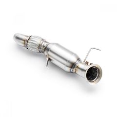 Downpipe με καταλύτη της RM Motors για BMW E90, E91, E92, E93 325d, 330d, 330xd / E83 X3 30d / E70 X5 30d / E60, E61 525d, 530d, 530xd / E71 X6 30d M57N2 (112102C)