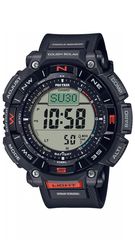 Casio Protrek με τριπλό αισθητήρα και μαύρο λουράκι PRG-340-1ER