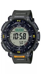 Casio Protrek Triple Sensor με πράσινο λουράκι PRG-340-3ER