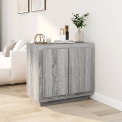 Ντουλάπι Γκρι Sonoma 80 x 40 x 75 εκ. από Επεξεργασμένο Ξύλο 817235