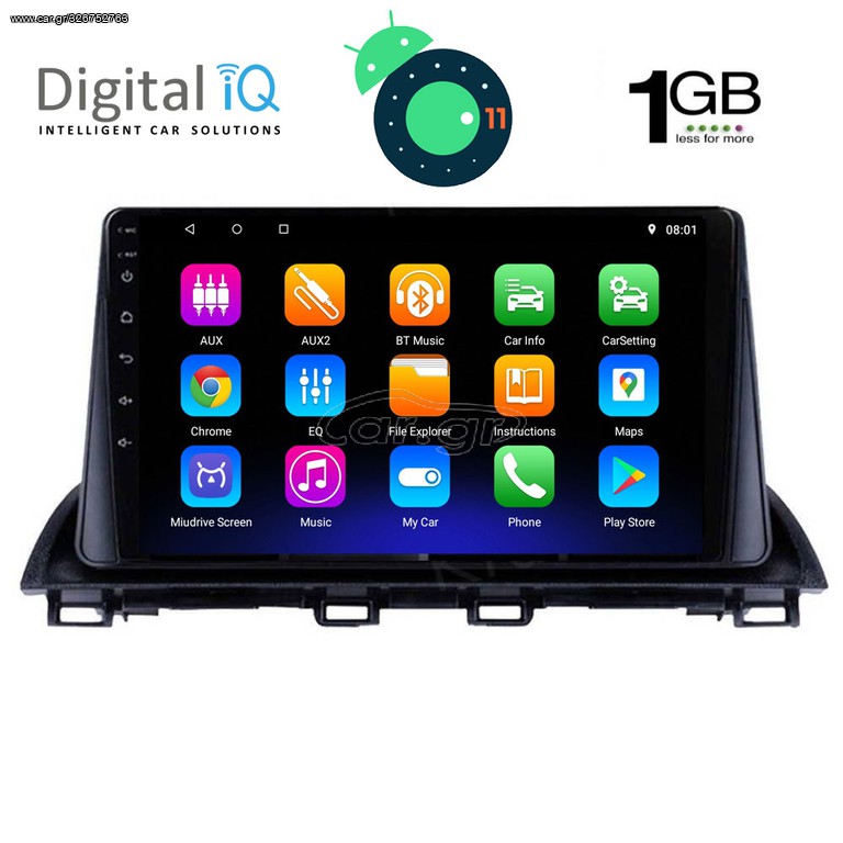 MULTIMEDIA TABLET OEM MAZDA 3 mod. 2014>