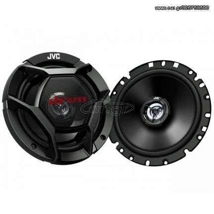 Ηχεία Αυτοκινήτου JVC CS-DR1720 Διαιρούμενα 17cm 6.75" 50Watt Rms/300 Watt Max. (Με καπάκια) 2 Δρόμων 2 Τεμάχια