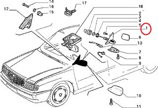  Δεξιός καθρέπτης Lancia  Dedra 1989 - 1999 - Delta 1993 - 1999-thumb-1