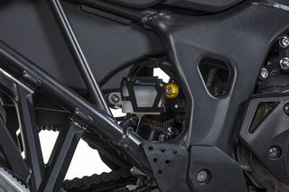 Touratech Κάλυμμα Πίσω Δοχείου Υγρού Φρένων, Μαύρο, Honda CRF1000L Africa Twin 2018-, CRF1000L Adventure Sports 