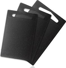 Classbach C-Sb 4012 K Black Set Of 3 Cutting Boards In Granite Look