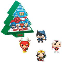 Pocket POP pack 4 figures DC Comics Happy Holidays-thumb-2