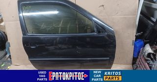 ΠΟΡΤΑ VW POLO 6N 1999-2001  ΔΕΞΙΑ ΜΑΥΡΗ