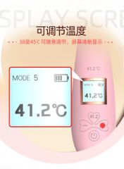 Heating Rabbit Vibrator-Lilo USB -Pink-thumb-1