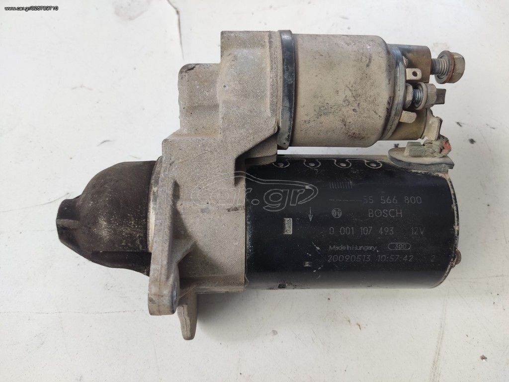 Μίζα OPEL ASTRA J 09-15 CORSA D 06-14 MERIVA B  10-17 0001107493