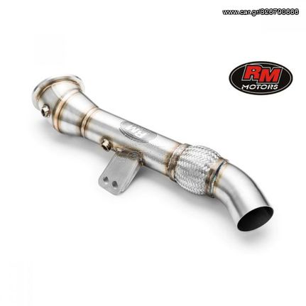 Downpipe της RM Motors για BMW F20, F21 M140i. 140ix / F22, F23 M240i, 240ix / F30, F31 LCI 340i, 340ix / F32, F33, F36 440i, 440ix / G30, G31 540i, 540ix / G32 640i / G11, G12 740i, 740Li, 740 Lix B5