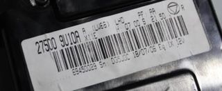 ΜΟΝΑΔΑ ΕΛΕΓΧΟΥ ΚΛΙΜΑΤΟΣ NISSAN NOTE (E11) 275009U10A !-thumb-3