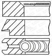 Σετ ελατήρια εμβόλου BMW 1502 / E12 / E21 / E28 / E30  (4CYL) 89MM 1.75/2/4MM STD 0870210000