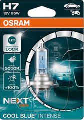 Λαμπα OSRAM H7 12V 55W PX26d Cool Blue INTENSE NextGeneration 5000K + 100% 1τμχ