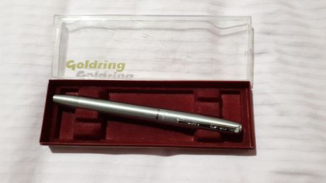Συλλεκτική Πένα Γραφής – Σφραγίδα Goldring, Χρώματος Ασημί 