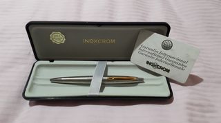 Συλλεκτικό Στυλό Inoxcrom Ballpoint με Χρυσό Κλιπ Τσέπης 23,6 Kts
