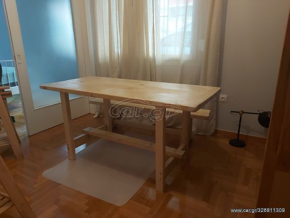 Τραπέζια σε όλες της διάστασης για όλους τους χώρους  μοναστιριακα τραπέζια μπαγκακια σε όλες της διάστασης τιμές σιζιτισιμες 