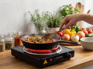 Esperanza EKH012K Black electric stove-thumb-3