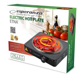 Esperanza EKH012K Black electric stove-thumb-1