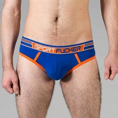 Sport Fucker - Brief Blue and Orange - Medium
