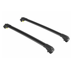 Μπάρες οροφής αλουμινίου Turtle Air1 μαύρες 102-110cm (Raised Rails)