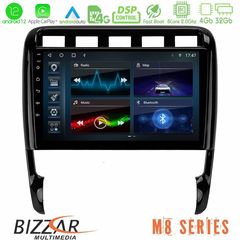 Bizzar M8 Series Porsche Cayenne 2003-2010 8core Android12 4+32GB Navigation Multimedia Tablet 9″