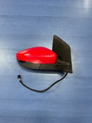 Καθρέπτης δεξιός  Volkswagen polo 09-15 6 καλώδια μαύρο φυς ηλεκτρικός 