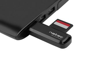 NATEC Scarab 2 card reader Black USB 3.0 Type-A-thumb-2