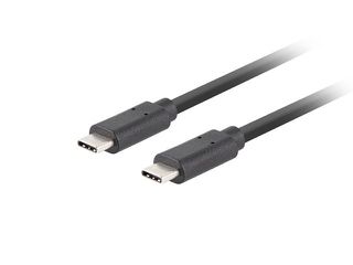 LANBERG CABLE USB-C M/M 3.2 GEN2 1M PD100W-thumb-2