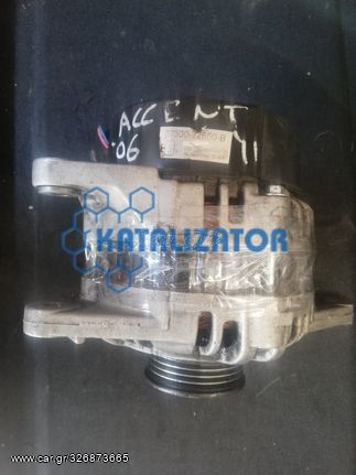 HYUNDAI ACCENT 2005-2008 ΔΥΝΑΜΟ / ALTERNATOR 3730022650 VALEO