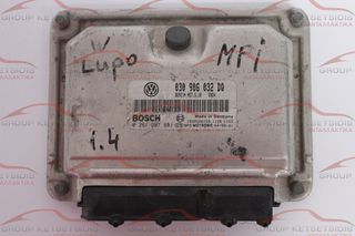 VOLKSWAGEN ECU - ΕΓΚΕΦΑΛΟΣ ( 030906932 DQ / ME7.5.10 / 0261207681 / 1039S06159 )