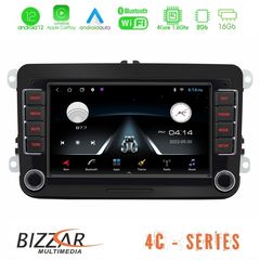Bizzar VW Group 4core Android12 2+16GB Navigation Multimedia Deckless 7"
