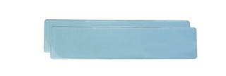 ΠΡΟΣΤΑΤΕΥΤΙΚΟ ΤΖΑΜΙ ΠΙΝΑΚΙΔΑΣ LIGHT BLUE ΝΕΟΥ ΤΥΠΟΥ 52,7 X 12 cm (ΠΛΑΣΤΙΚΟ/ΜΠΛΕ) - 2 ΤΕΜ.