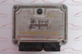 VOLKSWAGEN ECU - ΕΓΚΕΦΑΛΟΣ ( 038906019 BK  / 0281010305 / 28SA4603 )