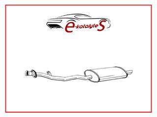 ΤΕΛΙΚΟ ΕΞΑΤΜΙΣΗΣ BMW 1.6, 12/90' - 03/93', 100HP, 1700cc