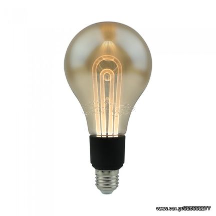 ΛΑΜΠΑ LED E27 5W G100 SPECIAL ΘΕΡΜΟ ΛΕΥΚΟ FILAMENT-VINTAGE-RETRO AMBER COVER V-TAC