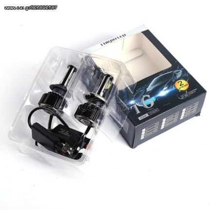 LED Λάμπες 2ΤΜΧ T6 H7 Turbo LED Headlight 60w 6000k - ΟΕΜ