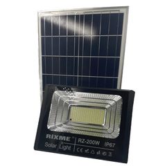 Ηλιακός προβολέας 200W με πάνελ RIXME