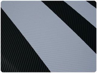 Μεμβράνη Αυτοκόλλητο Carbon Λευκό Bubble Free 570