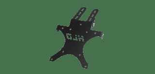 Universal license plate holder UNP3