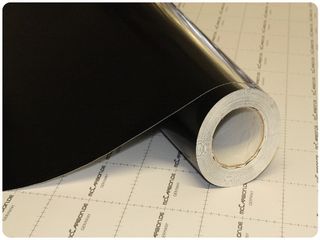 Μεμβράνη Αυτοκόλλητο Μαύρο Γυαλιστερό Bubble Free 629-thumb-2