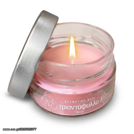 Candle N' Art Φυτικό Αρωματικό Κερί Φοίνικα Rose Τριαντάφυλλο 106ml