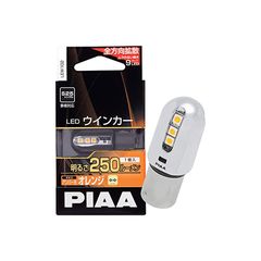 PIAA LED Amber 250LM S25  Indicator Single Bulb